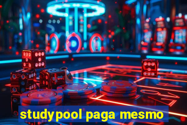 studypool paga mesmo